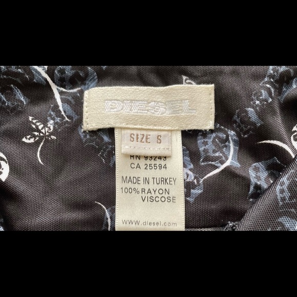 Diesel tunic size Small drawstring waist - Picture 4 of 4